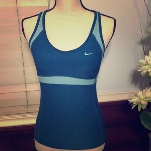 NIKE workout/swim racerback Top, EUC